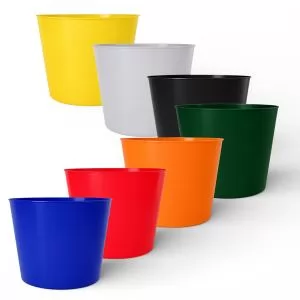 Balde de Pipoca Personalizado | Dimensões (L x A x P): 13.0 x 9.5 x 10.1 | Peso = 36 g