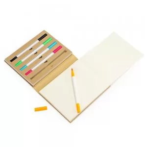 Bloco de Anotações com Pauta Personalizado | Dimensões (L x A x P): 14.3 x 18.1 x 2.3 | Peso = 250 g