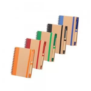 Bloco de Anotações com Pauta Personalizado | Dimensões (L x A x P): 11.0 x 14.4 x 1.3 | Peso = 95 g