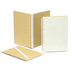 Bloco de Anotações com Pauta Personalizado | Dimensões (L x A x P): 19.0 x 26.0 x 1.9 | Peso = 400 g