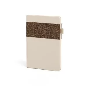 Bloco de Anotações com Pautas Personalizado | Dimensões (L x A x P): 14.0 x 21.0 x 2.5 | Peso = 280 g