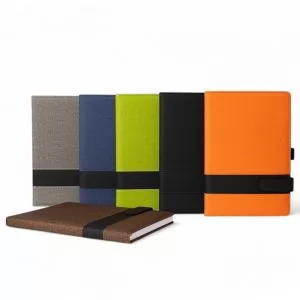 Bloco de Anotações com Pautas Personalizado | Dimensões (L x A x P): 14.4 x 21.2 x 1.5 | Peso = 285 g