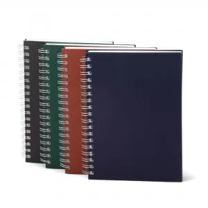 Bloco de Anotações com Pautas Personalizado | Dimensões (L x A x P): 18.0 x 24.2 x 1.6 | Peso = 410 g