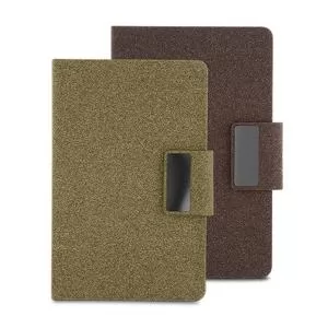 Bloco de Anotações com Pautas Personalizado | Dimensões (L x A x P): 13.2 x 20.7 x 0.0 | Peso = 240 g