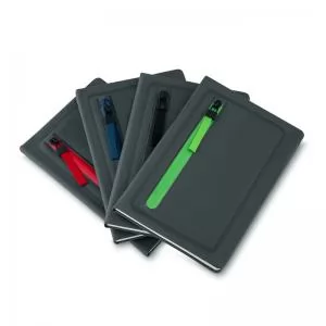 Bloco de Anotações com Pautas Personalizado | Dimensões (L x A x P): 14.4 x 21.3 x 1.3 | Peso = 303 g
