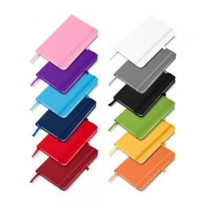 Bloco De Anotações com Pautas Personalizado | Dimensões (L x A x P): 14.0 x 21.0 x 2.0 | Peso = 236 g
