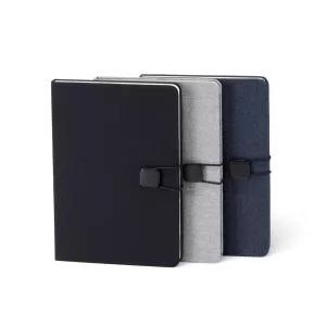 Bloco de Anotações com Pautas Personalizado | Dimensões (L x A x P): 14.2 x 21.4 x 1.4 | Peso = 296 g