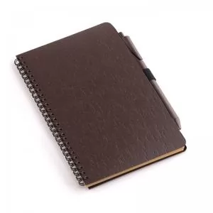 Bloco de Anotações com Pautas Personalizado | Dimensões (L x A x P): 15.3 x 21.3 x 1.1 | Peso = 170 g