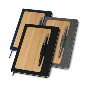 Bloco de Anotações com Pautas Personalizado | Dimensões (L x A x P): 14.6 x 21.0 x 1.3 | Peso = 240 g