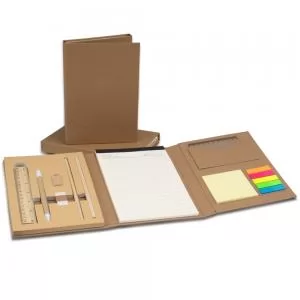 Bloco de Anotações Ecológico Personalizado | Dimensões (L x A x P): 15.3 x 21.0 x 2.5 | Peso = 305 g