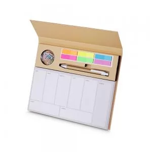 Bloco de Anotações Personalizado | Dimensões (L x A x P): 24.8 x 20.0 x 1.5 | Peso = 365 g