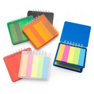 Bloco de Anotações Personalizado | Dimensões (L x A x P): 8.5 x 8.4 x 1.3 | Peso = 32 g