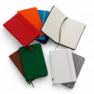 Bloco de Anotações sem Pauta Personalizado | Dimensões (L x A x P): 9.0 x 14.0 x 1.4 | Peso = 110 g