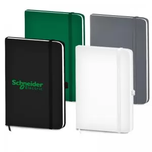 Bloco de Anotações sem Pautas Personalizado | Dimensões (L x A x P): 14.0 x 21.0 x 1.0 | Peso = 260 g