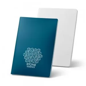 Bloco de Anotações sem pautas Personalizado | Dimensões (L x A x P): 14.5 x 21.0 x 1.0 | Peso = 265 g