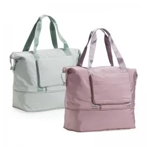 Bolsa Mala de Viagem Dobrável Personalizada | Dimensões (L x A x P): 55.0 x 31.0 x 25.0 | Peso = 410 g