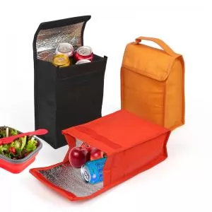 Bolsa Térmica Dobrável Personalizada | Dimensões (L x A x P): 26.5 x 17.0 x 11.0 | Peso = 30 g