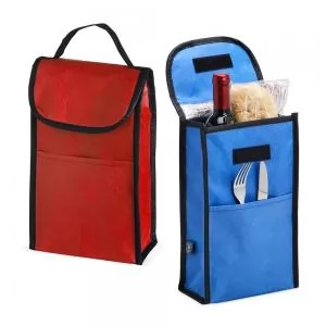Bolsa Térmica Personalizada | Dimensões (L x A x P): 18.0 x 29.5 x 8.0 | Peso = 38 g