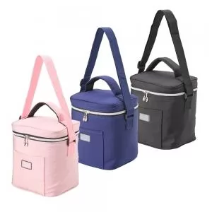 Bolsa Térmica Personalizada | Dimensões (L x A x P): 19.5 x 21.5 x 17.5 | Peso = 165 g