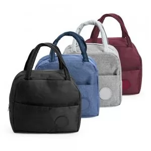 Bolsa Térmica Personalizada | Dimensões (L x A x P): 22.0 x 19.5 x 14.0 | Peso = 110 g