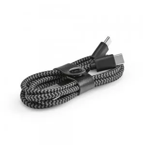 Cabo USB-C Personalizado | Dimensões (L x A x P): 100.0 x 0.3 x 0.3 | Peso = 40 g