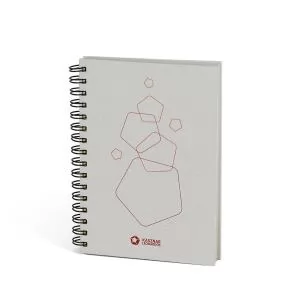 Caderno Universitário Reciclado Personalizado | Dimensões (L x A x P): 28.0 x 21.0 x 0.0 | Peso = 650 g