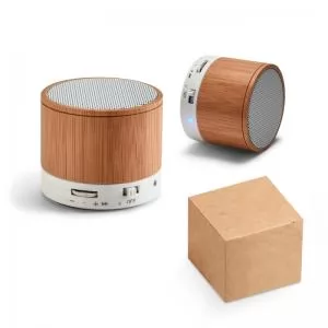 Caixa de Som Personalizada | Dimensões (L x A x P): 6.0 x 5.2 x 5.2 | Peso = 133 g
