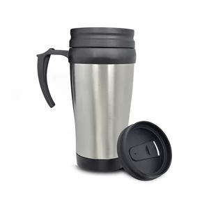 Caneca em Inox Personalizada | Dimensões (L x A x P): 16.8 x 12.3 x 0.0 | Peso = 204 g