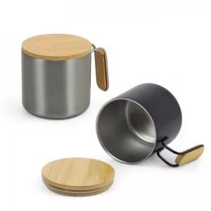 Caneca Térmica Personalizada | Dimensões (L x A x P): 12.8 x 8.7 x 8.8 | Peso = 215 g