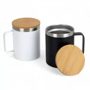 Caneca Térmica Personalizada | Dimensões (L x A x P): 11.9 x 11.6 x 8.8 | Peso = 290 g