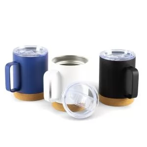 Caneca Térmica Personalizada | Dimensões (L x A x P): 11.9 x 11.8 x 8.8 | Peso = 314 g