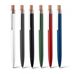 Caneta de Metal Ecológica | Dimensões (L x A x P): 1.3 x 14.5 x 1.0 | Peso = 18 g