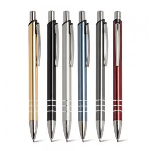 Caneta de Metal Personalizada | Dimensões (L x A x P): 1.4 x 14.3 x 1.1 | Peso = 15 g