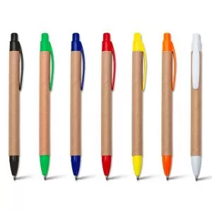 Caneta Ecológica Personalizada | Dimensões (L x A x P): 1.3 x 13.7 x 1.0 | Peso = 7 g
