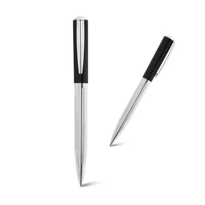 Caneta Metal Pesonalizada | Dimensões (L x A x P): 1.0 x 14.0 x 1.6 | Peso = 29 g