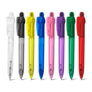 Caneta Plástica Personalizada | Dimensões (L x A x P): 1.1 x 13.7 x 1.0 | Peso = 8 g