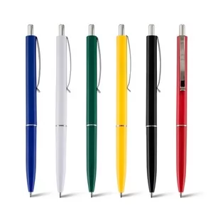 Caneta Plástica Personalizada | Dimensões (L x A x P): 1.2 x 13.5 x 1.0 | Peso = 6 g