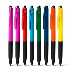 Caneta Plástica Personalizada | Dimensões (L x A x P): 1.2 x 13.8 x 9.0 | Peso = 7 g
