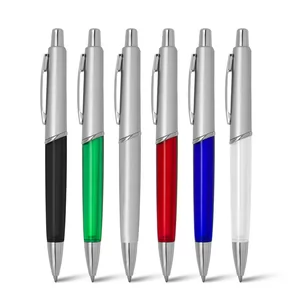 Caneta Plástica Personalizada | Dimensões (L x A x P): 1.4 x 14.5 x 1.2 | Peso = 9 g