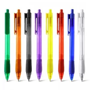 Caneta Plástica Personalizada | Dimensões (L x A x P): 1.3 x 13.5 x 0.9 | Peso = 8 g