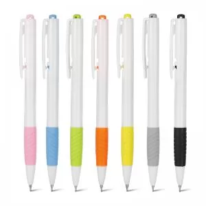Caneta Plástica Personalizada | Dimensões (L x A x P): 1.4 x 14.0 x 1.0 | Peso = 8 g