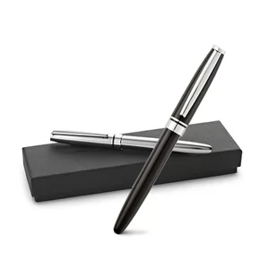 Caneta Roller em Metal Personalizada | Dimensões (L x A x P): 5.5 x 17.5 x 2.5 | Peso = 91 g