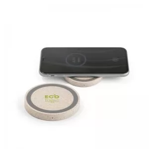 Carregador por indução Wireless Personalizado | Dimensões (L x A x P): 1.0 x 7.0 x 7.0 | Peso = 32 g