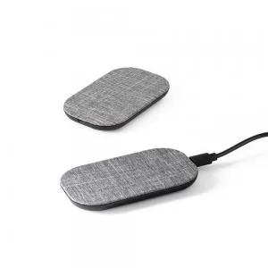 Carregador por indução Wireless Personalizado | Dimensões (L x A x P): 6.2 x 10.0 x 1.0 | Peso = 94 g