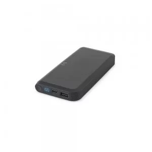 Carregador por indução Wireless Power Bank 10000mAh Personalizado | Dimensões (L x A x P): 6.9 x 14.1 x 1.7 | Peso = 240 g