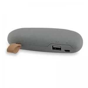 Carregador Portátil Power Bank 2000mAh Personalizado | Dimensões (L x A x P): 4.2 x 11.2 x 2.5 | Peso = 14 g