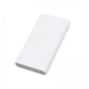 Carregador Portátil Wireless Power Bank 8000mAh Personalizado | Dimensões (L x A x P): 7.2 x 13.6 x 2.0 | Peso = 213 g
