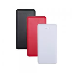 Carregador Power Bank 10000mAh Personalizado | Dimensões (L x A x P): 7.0 x 14.0 x 1.5 | Peso = 220 g
