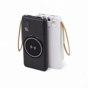 Carregador Power Bank 10000mAh Personalizado | Dimensões (L x A x P): 6.8 x 14.0 x 2.1 | Peso = 235 g