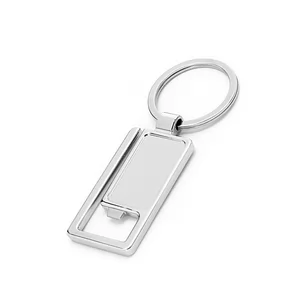 Chaveiro Abridor de Metal Personalizado | Dimensões (L x A x P): 2.9 x 5.2 x 4.0 | Peso = 45 g